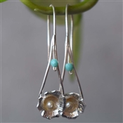 New Arrival Turquoise Gemstone Wholesale 925 Sterling Silver Earring