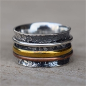 Spinner ring for meditation