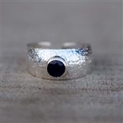 Handcrafted Black Onyx Gemstone New Arrival Wholesale Sterling Silver Gemstone Ring