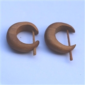 New Fashion Luxury Style Wooden Earrings Simple Earrings