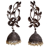 Unique leaves jhumka Earrings