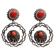 Marigold Flower Earring